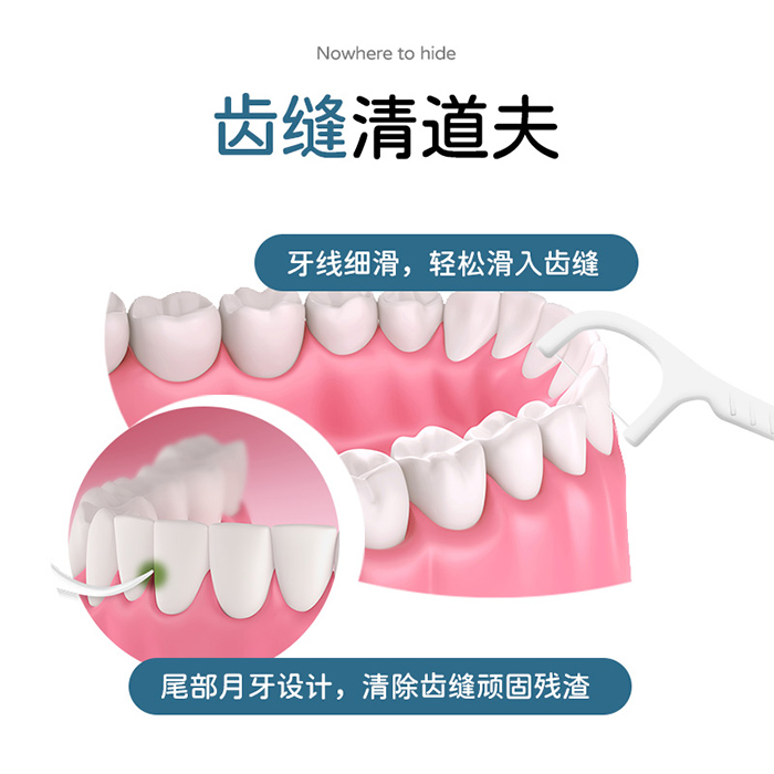 高分子牙线棒